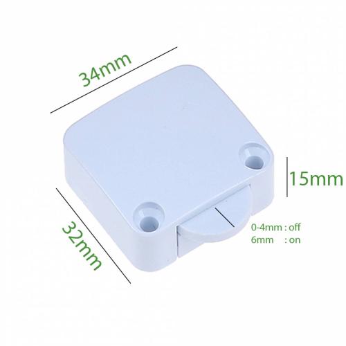 Türkontaktschalter Schrank Schalter Kontaktschalter 2A 250V Truhenschalter Türschalter für Möbeltür Möbelschalter Taster Lichtschalter Lampenschalter