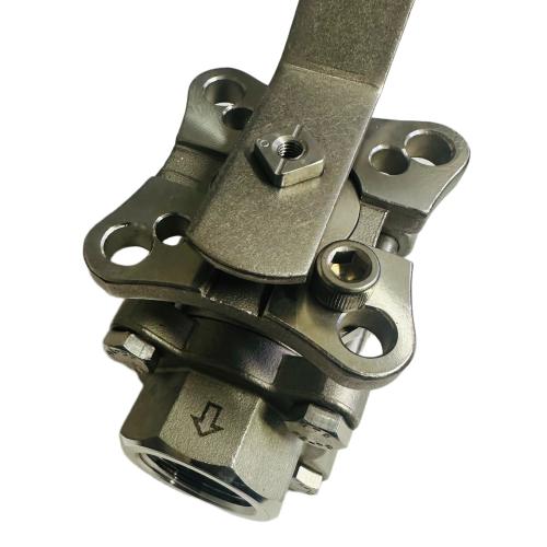 Muffen‑Kugelhahn 3‑teilig – Edelstahl – V‑Port – 1Zoll – Edelstahldichtung